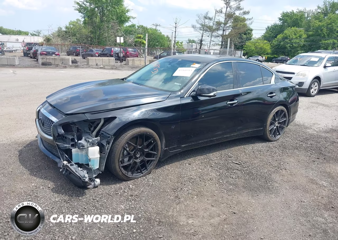2014 Infiniti Q50 Sport VIN:JN1BV7AR0EM697513 - 2