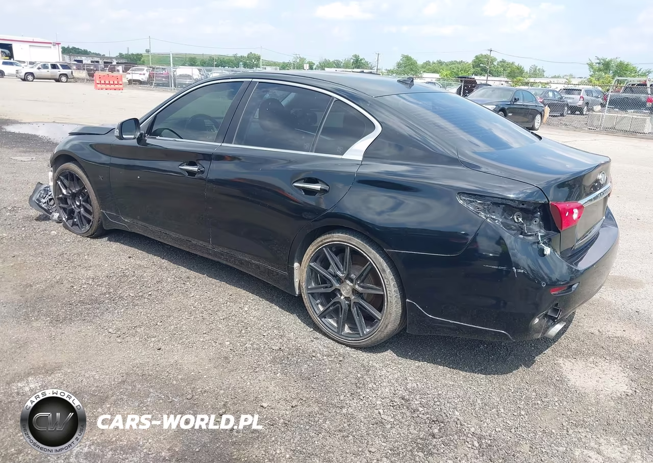 2014 Infiniti Q50 Sport VIN:JN1BV7AR0EM697513 - 3