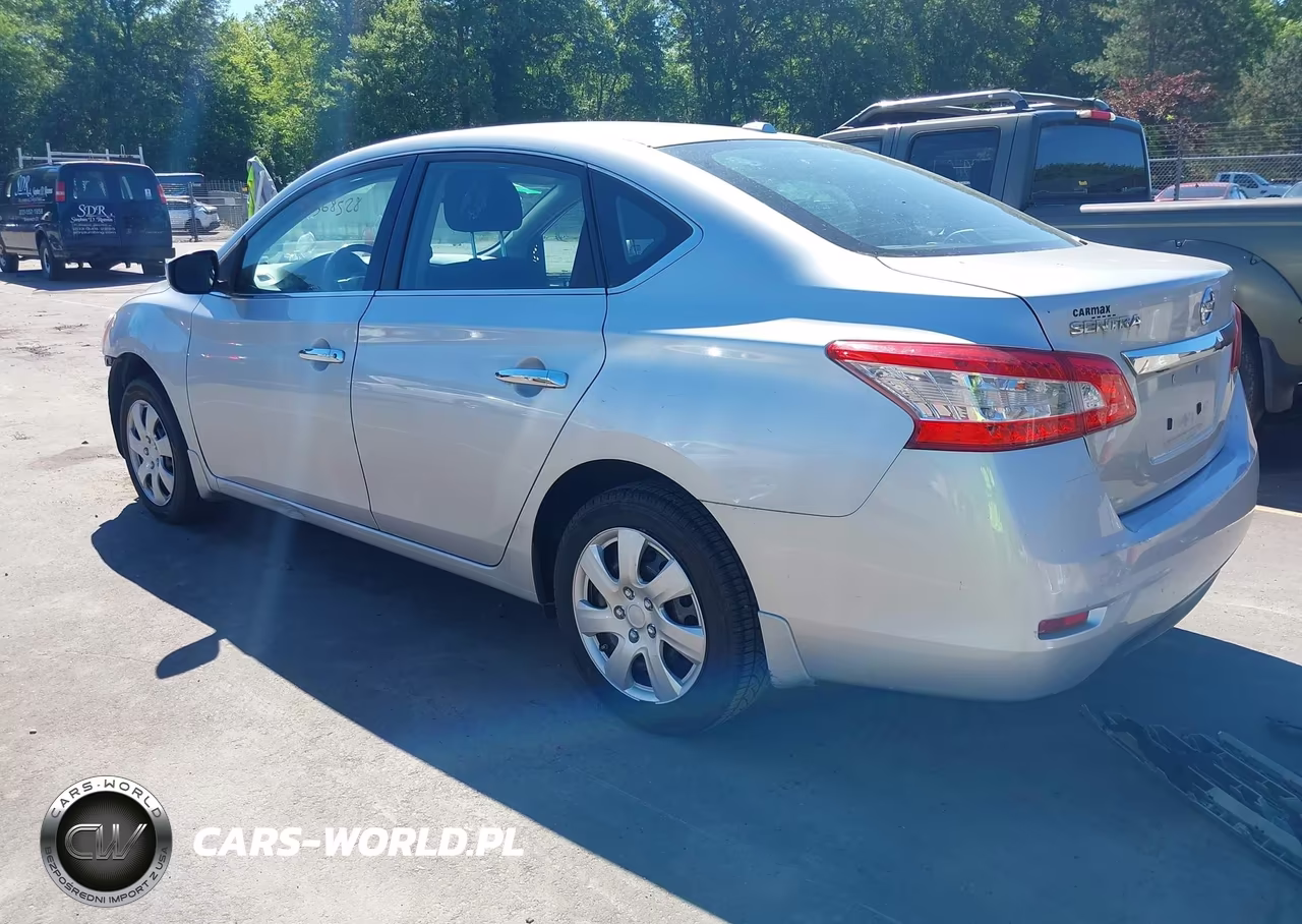 2015 Nissan Sentra Sv VIN:3N1AB7AP7FY247066 - 3