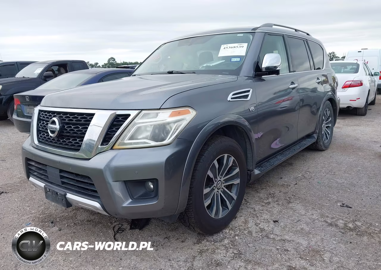 2018 Nissan Armada Sl VIN:JN8AY2ND3J9052504 - 2