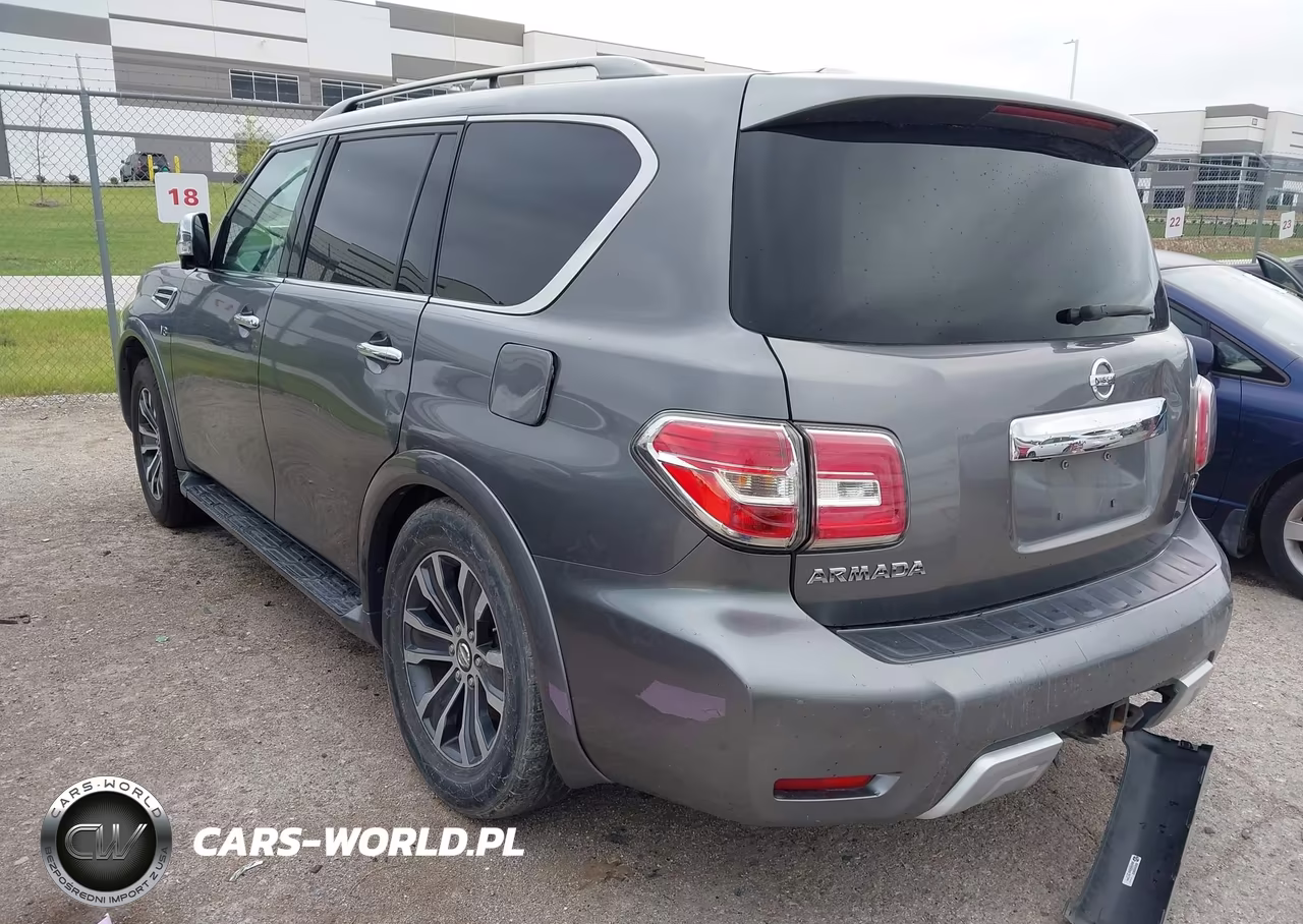 2018 Nissan Armada Sl VIN:JN8AY2ND3J9052504 - 3