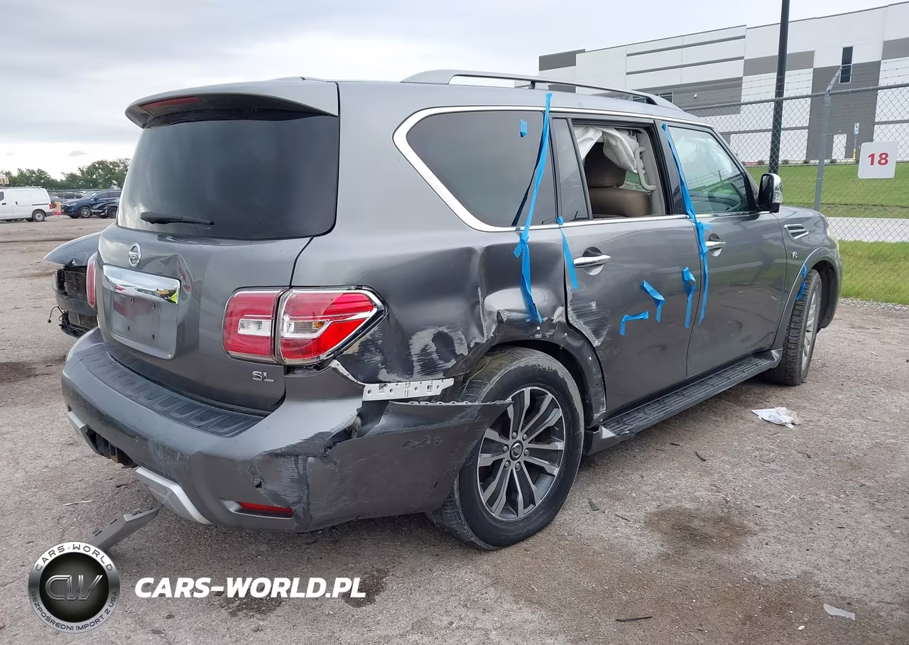 2018 Nissan Armada Sl VIN:JN8AY2ND3J9052504 - 4