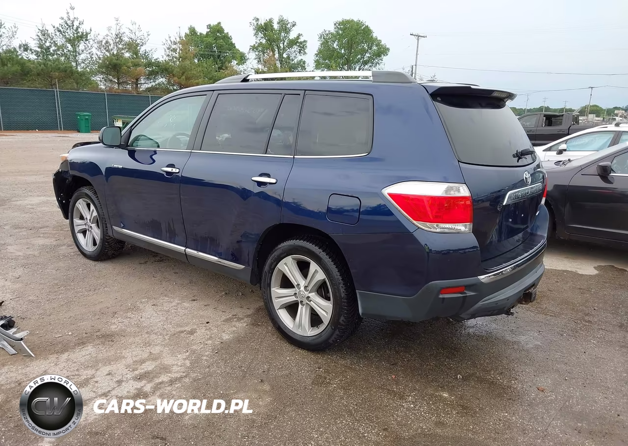 2013 Toyota Highlander Limited V6 VIN:5TDDK3EH3DS227763 - 3