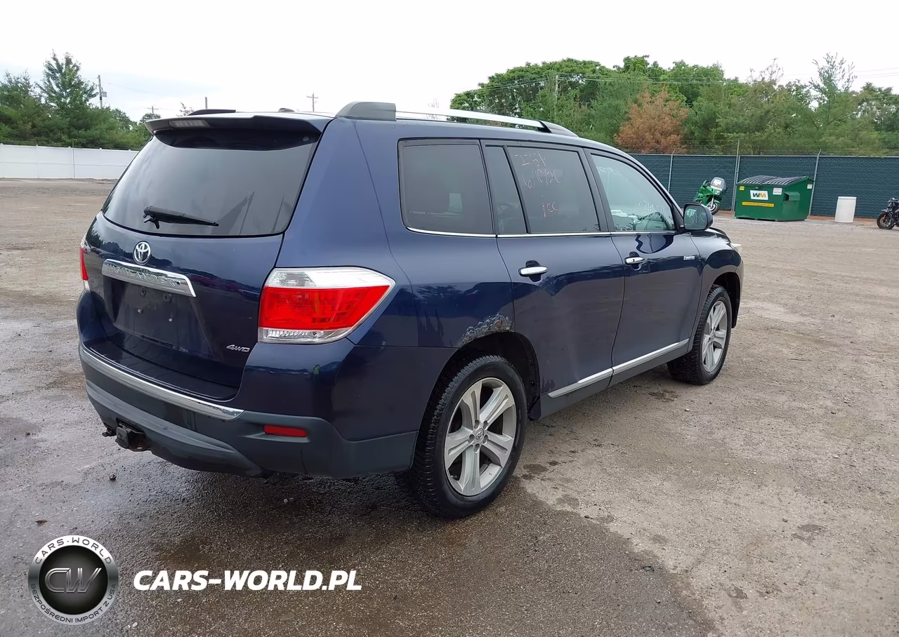 2013 Toyota Highlander Limited V6 VIN:5TDDK3EH3DS227763 - 4