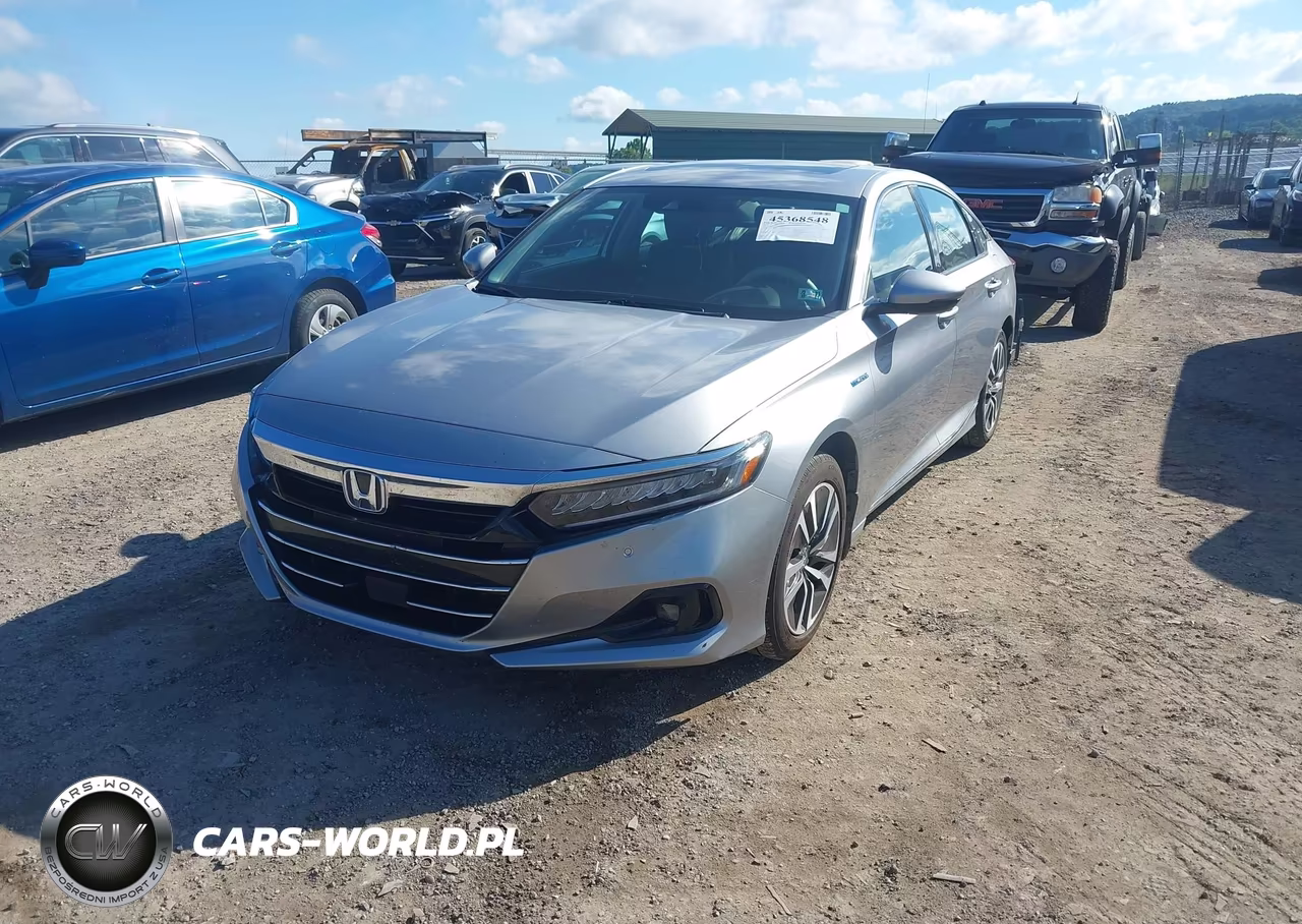 2022 Honda Accord Hybrid Ex-L VIN:1HGCV3F57NA002074 - 2