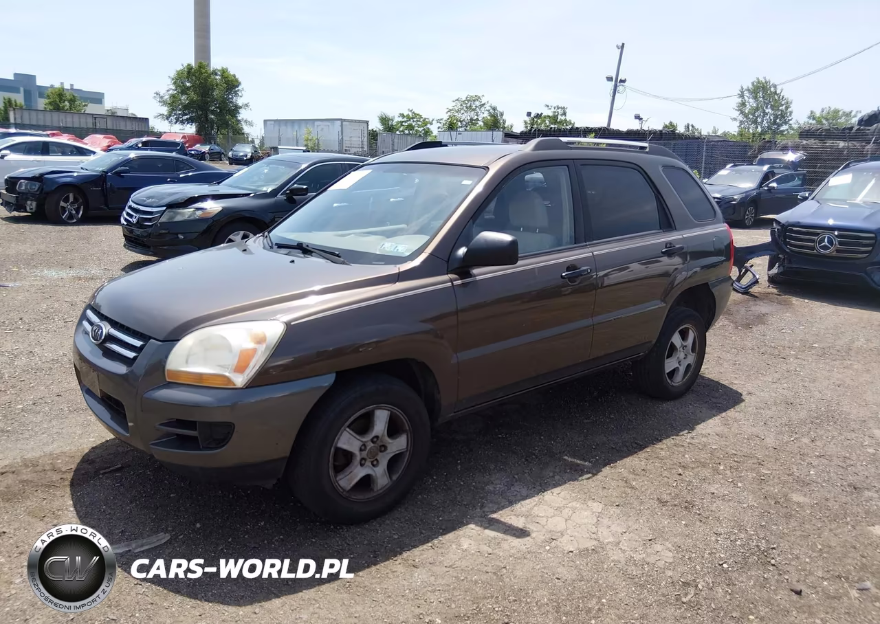 2007 Kia Sportage Lx VIN:KNDJF724577336126 - 2