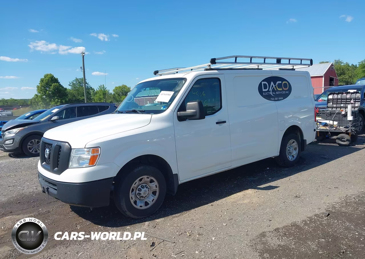 2020 Nissan Nv Cargo Nv2500 Hd Sv Standard Roof V6 VIN:1N6BF0KY4LN810701 - 2