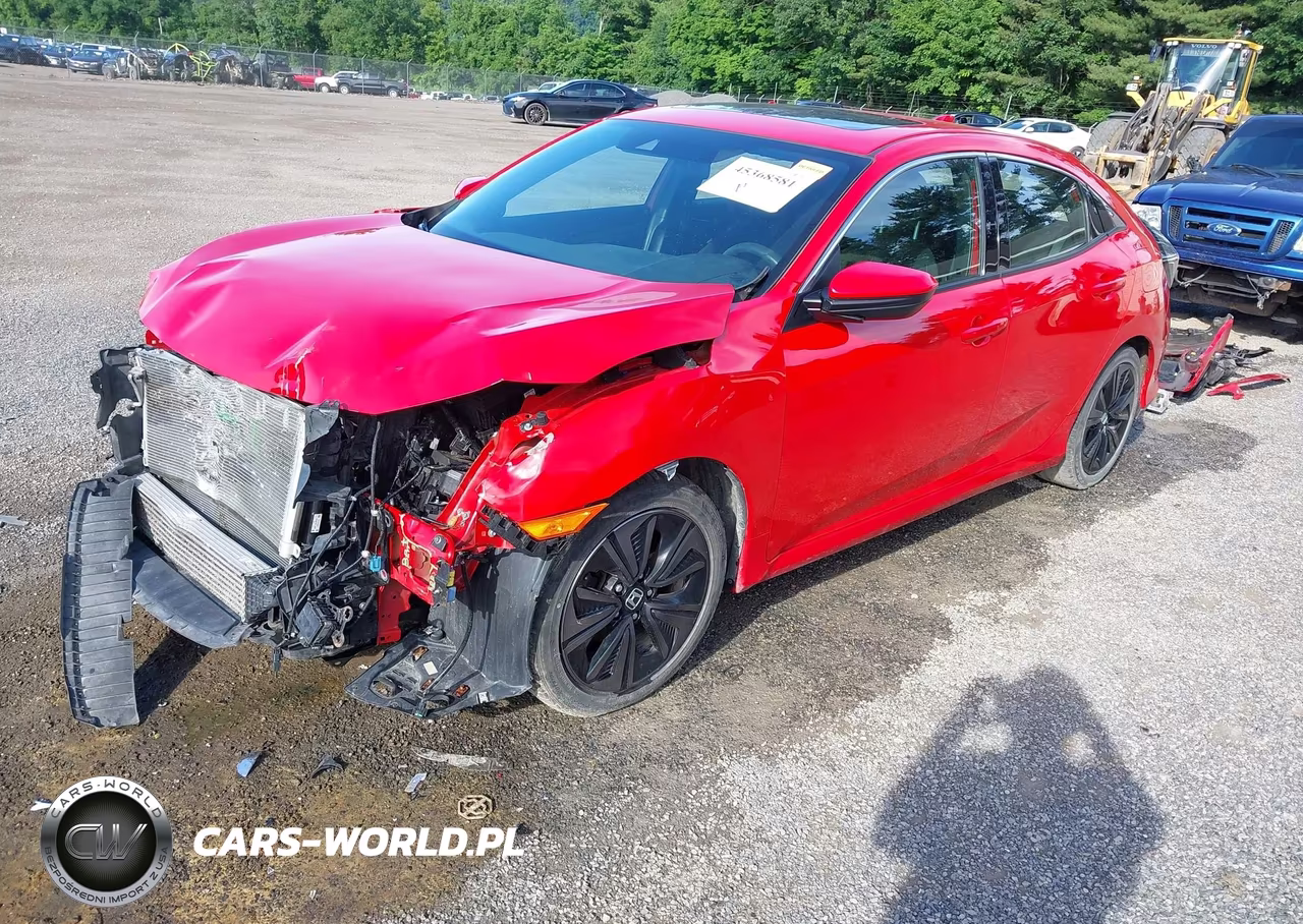 2018 Honda Civic Ex VIN:SHHFK7H62JU201891 - 2