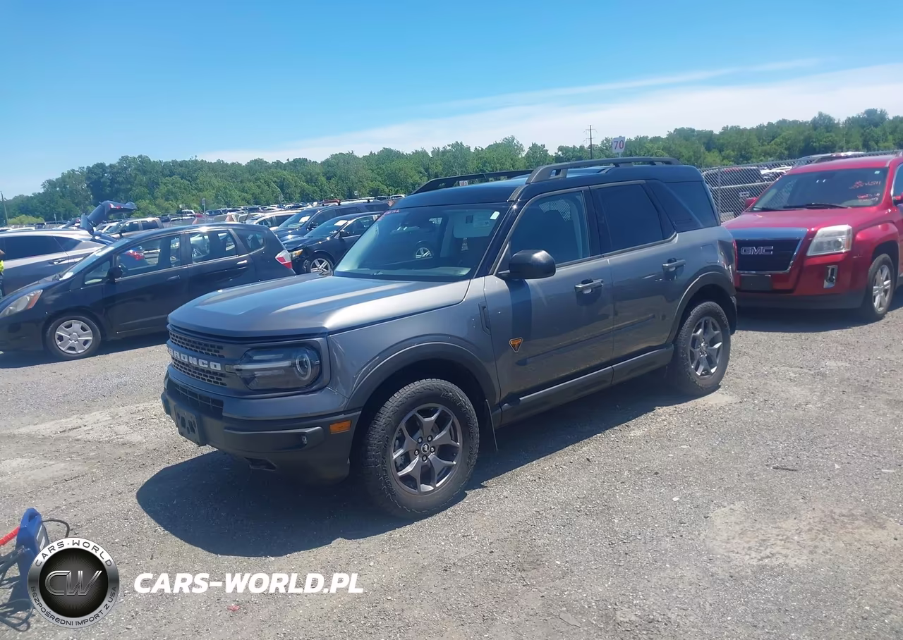 2024 Ford Bronco Sport Badlands VIN:3FMCR9D97RRF18485 - 2