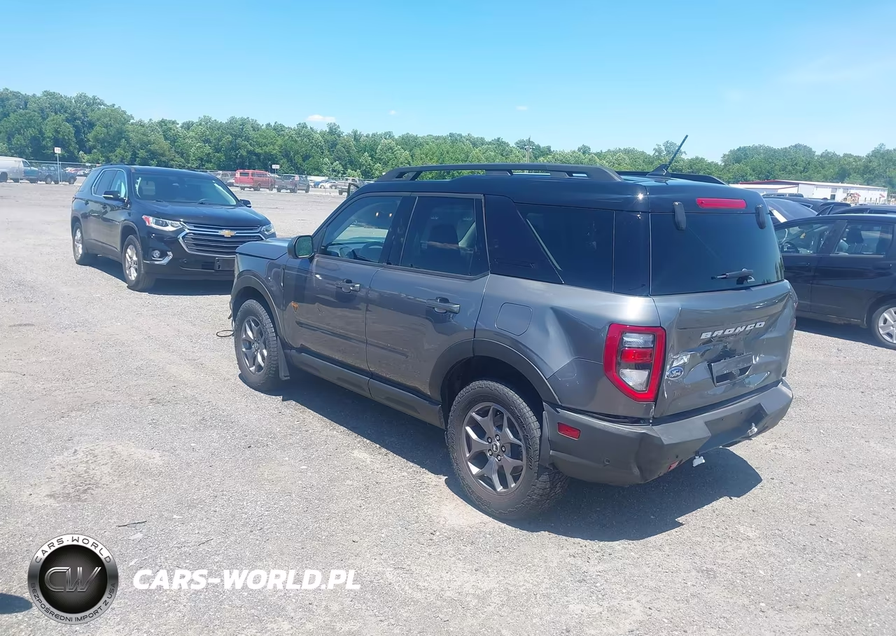 2024 Ford Bronco Sport Badlands VIN:3FMCR9D97RRF18485 - 3