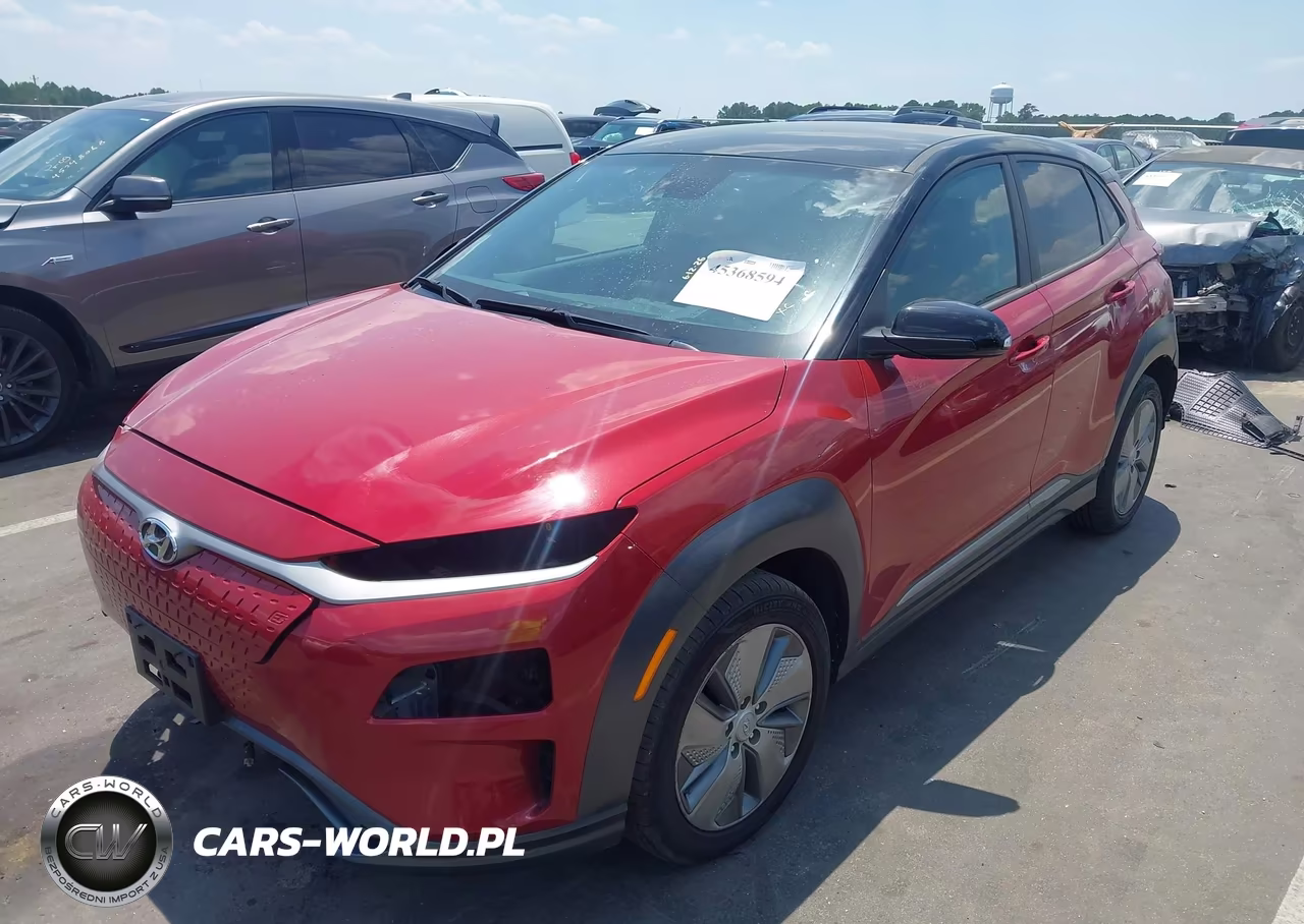 2021 Hyundai Kona Electric Sel VIN:KM8K23AG0MU130208 - 2
