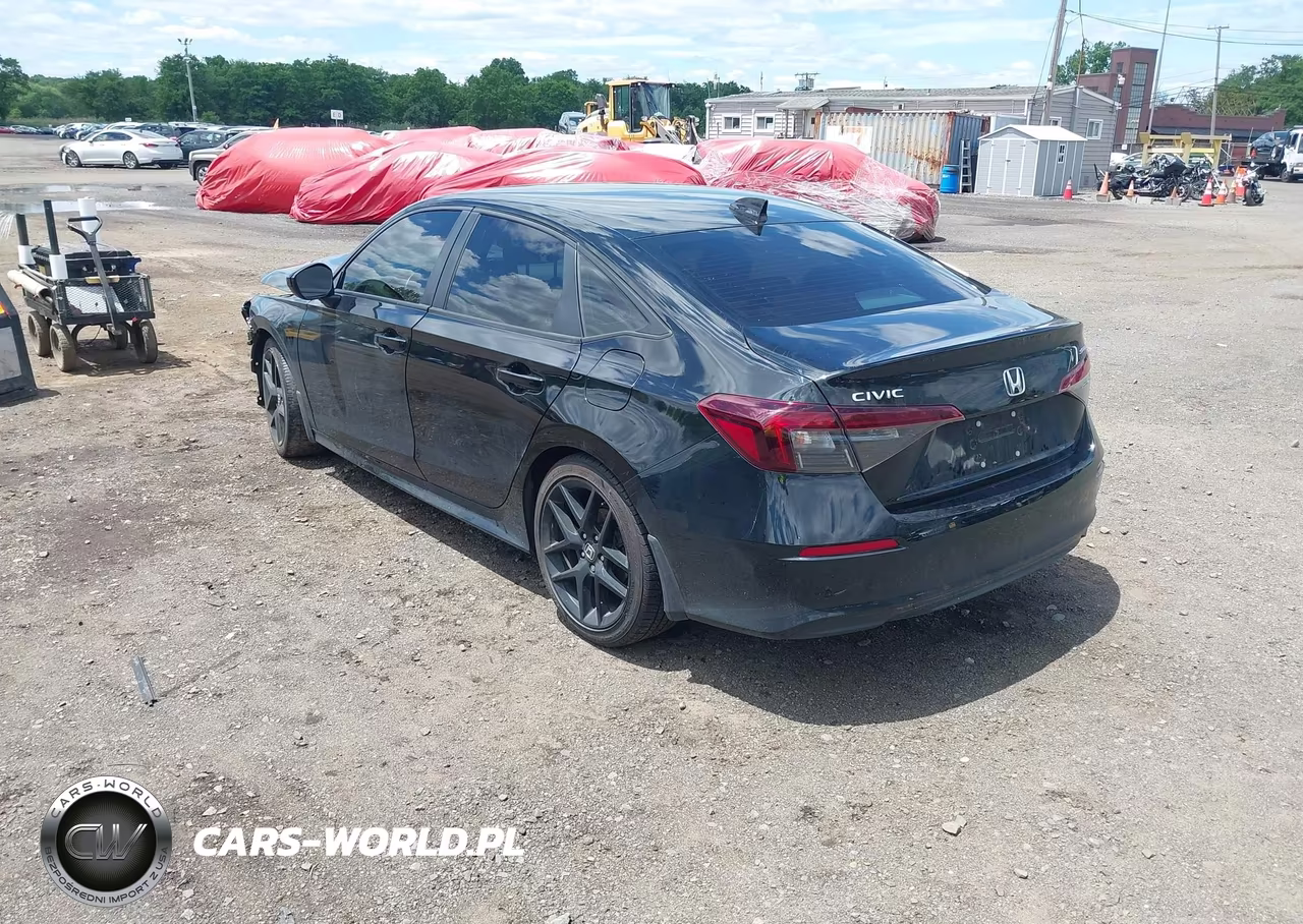 2025 Honda Civic Sport VIN:2HGFE2F50SH503134 - 3