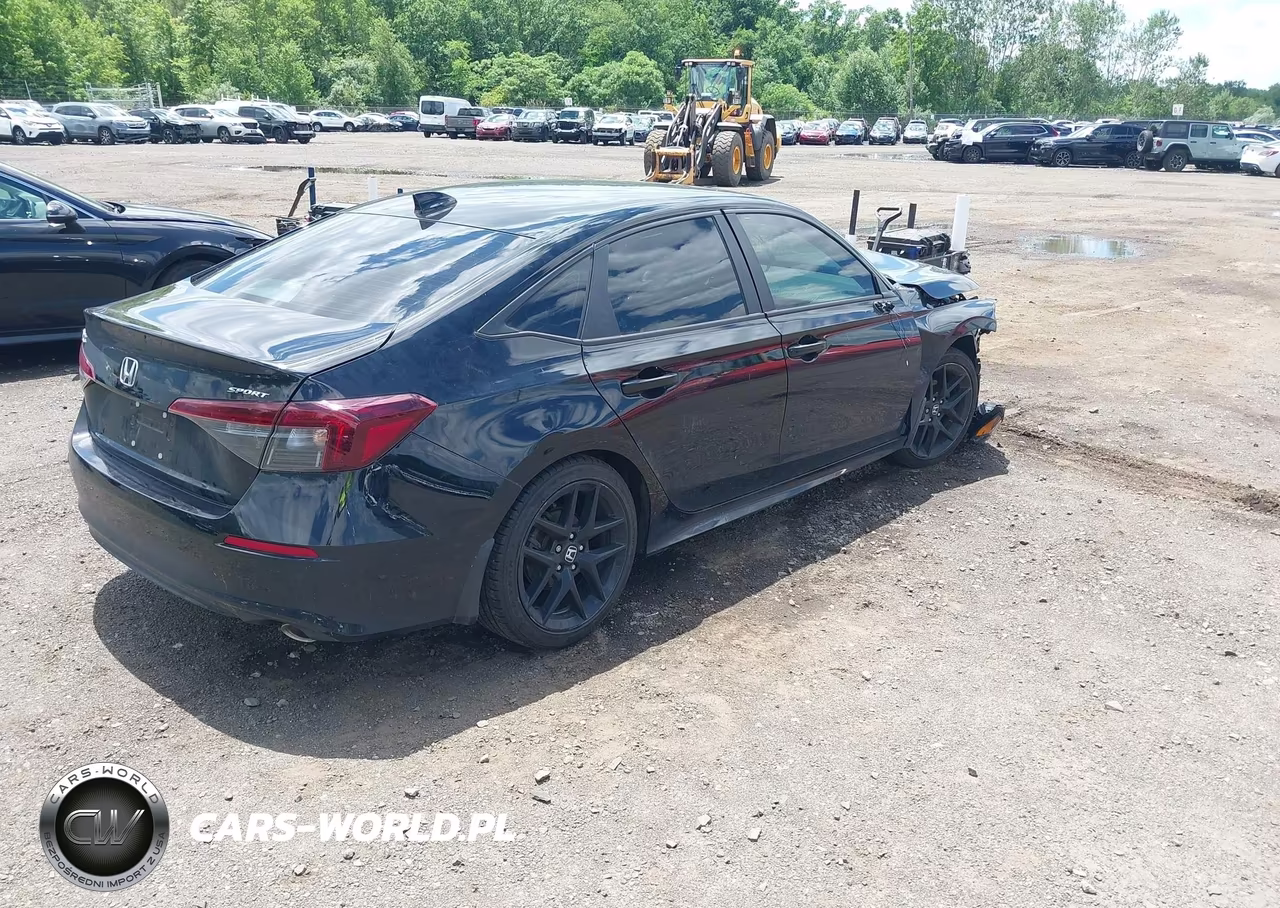 2025 Honda Civic Sport VIN:2HGFE2F50SH503134 - 4