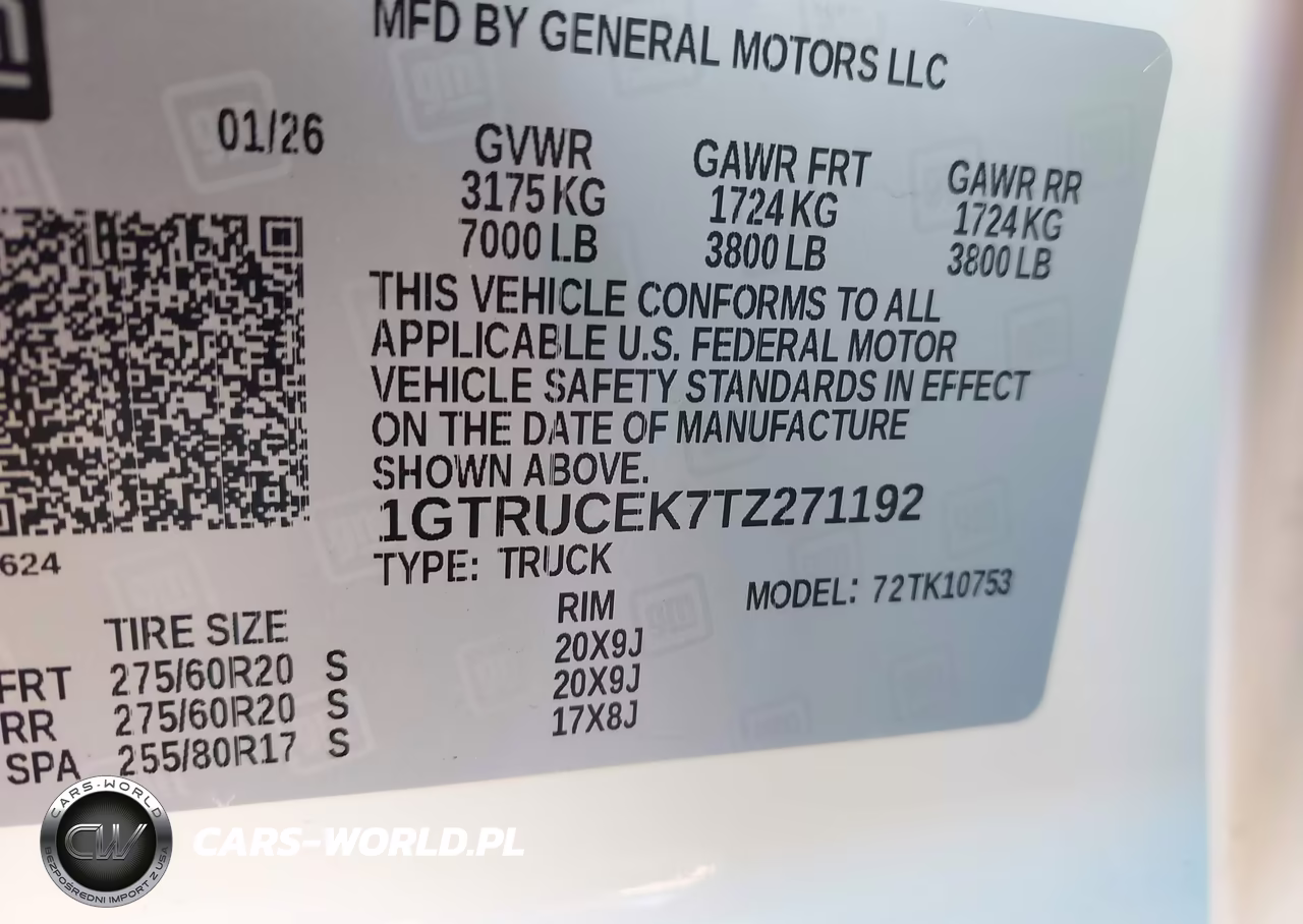 2026 GMC Sierra 1500 , Standard Bed, Elevation, 4Wd VIN:1GTRUCEK7TZ271192 - 9
