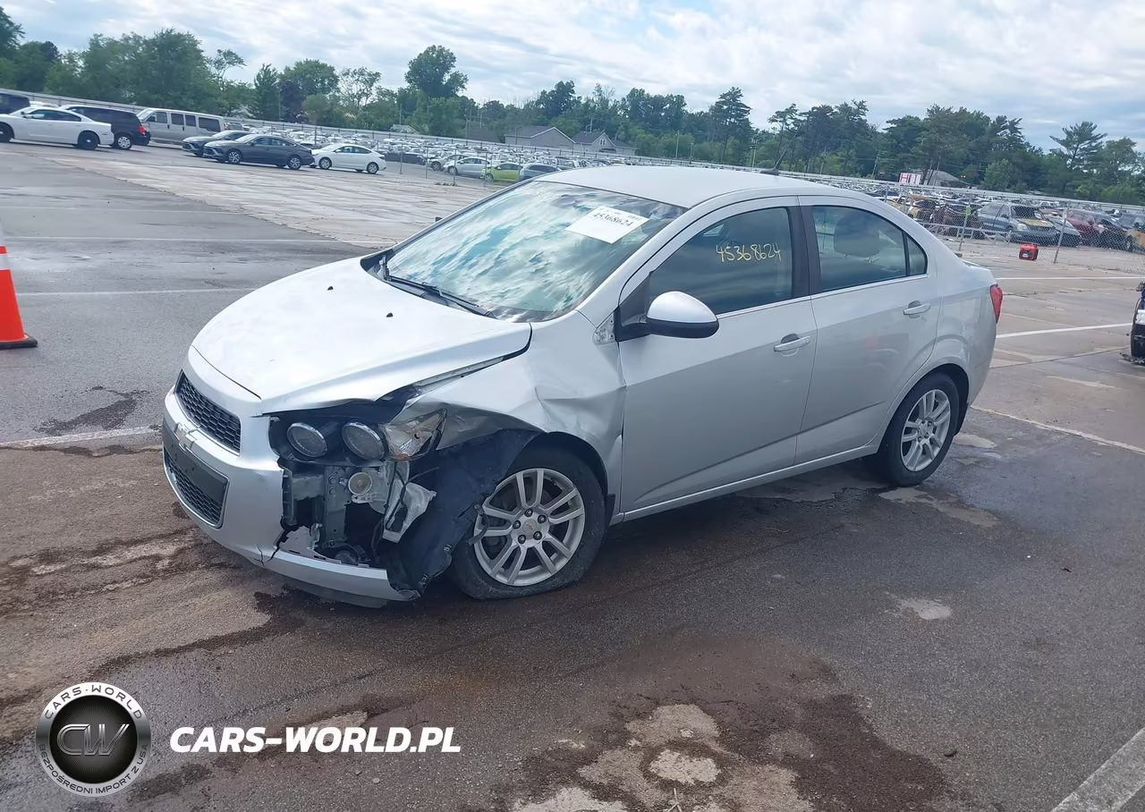 2012 Chevrolet Sonic 2Lt VIN:1G1JC5SH5C4141910 - 2