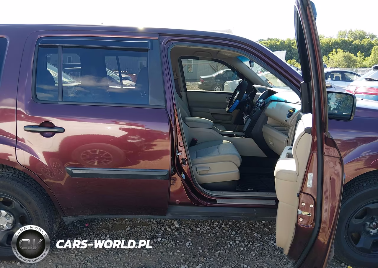 2012 Honda Pilot Lx VIN:5FNYF4H26CB031290 - 5