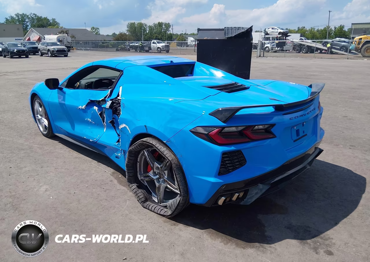 2023 Chevrolet Corvette Stingray Rwd 2Lt VIN:1G1YB3D49P5120591 - 3