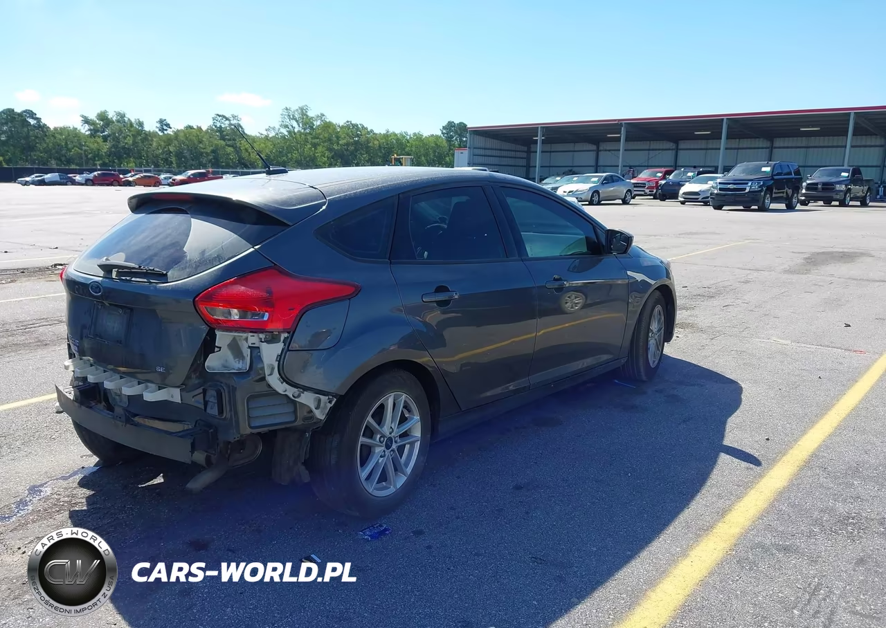 2018 Ford Focus Se VIN:1FADP3K25JL318943 - 4
