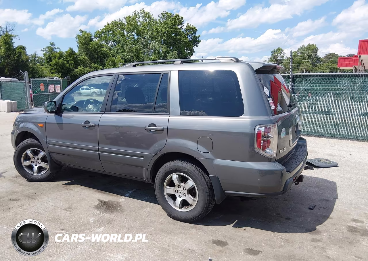 2008 Honda Pilot Ex-L VIN:5FNYF186X8B022875 - 3