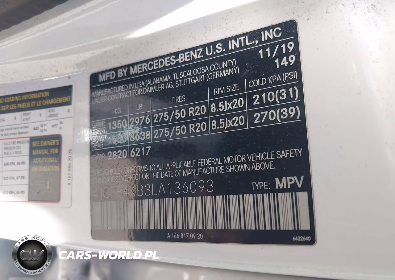 2020 Mercedes-Benz Gle 350 4Matic VIN:4JGFB4KB3LA136093 - 9