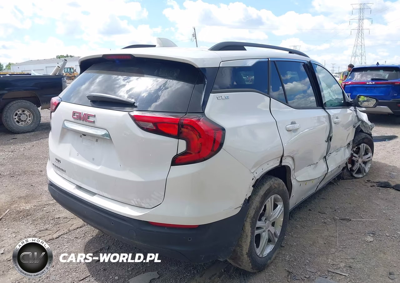 2020 GMC Terrain Fwd Sle VIN:3GKALMEVXLL313236 - 4