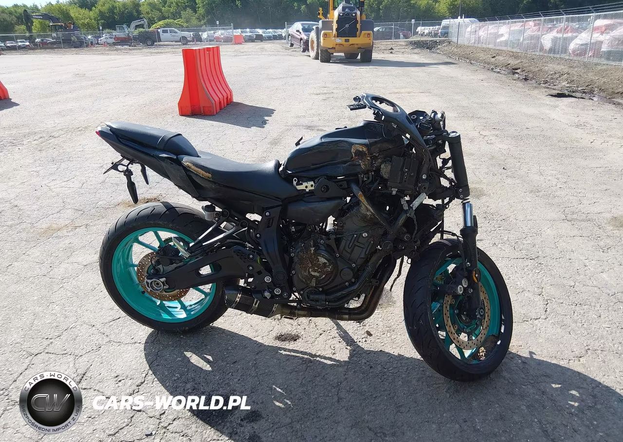 2022 Yamaha Mt07 VIN:JYARM32E0NA006593 - 11