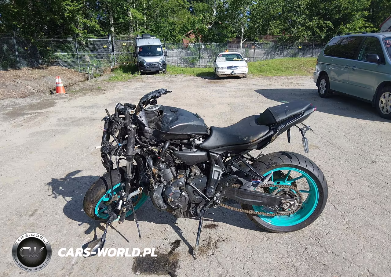 2022 Yamaha Mt07 VIN:JYARM32E0NA006593 - 12