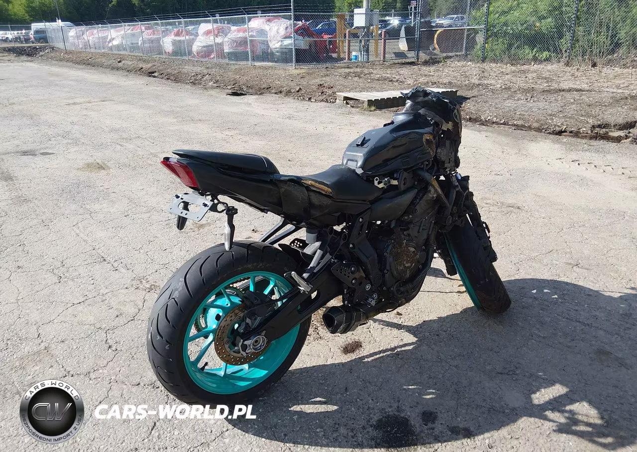 2022 Yamaha Mt07 VIN:JYARM32E0NA006593 - 4
