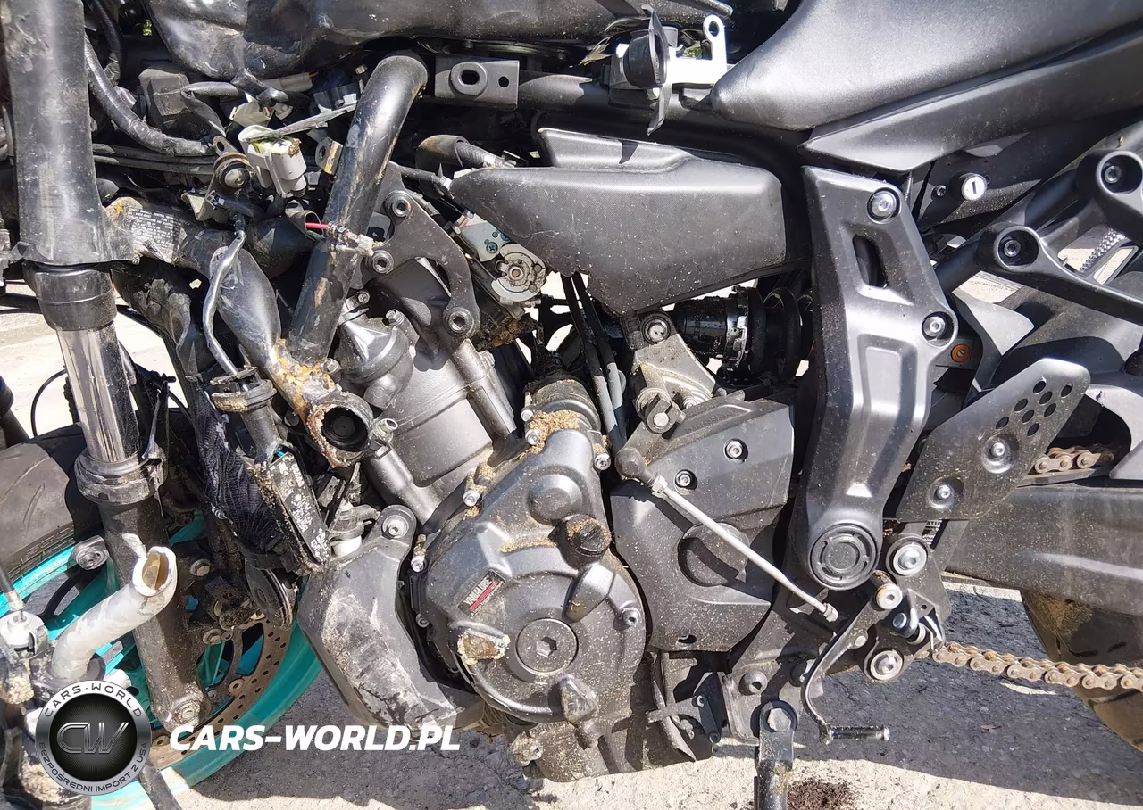 2022 Yamaha Mt07 VIN:JYARM32E0NA006593 - 9