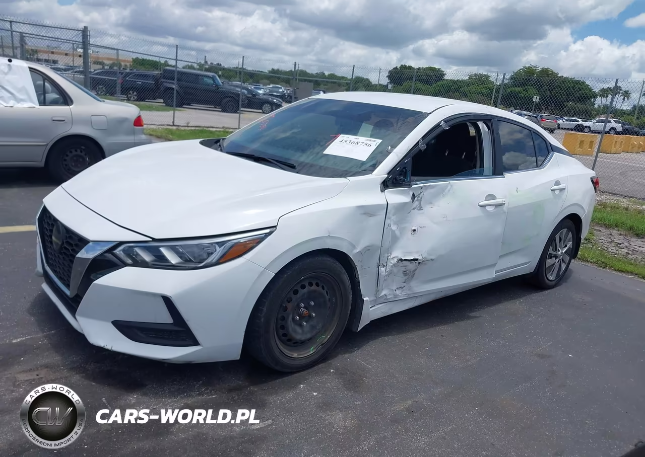 2020 Nissan Sentra S Xtronic Cvt VIN:3N1AB8BV5LY290268 - 2