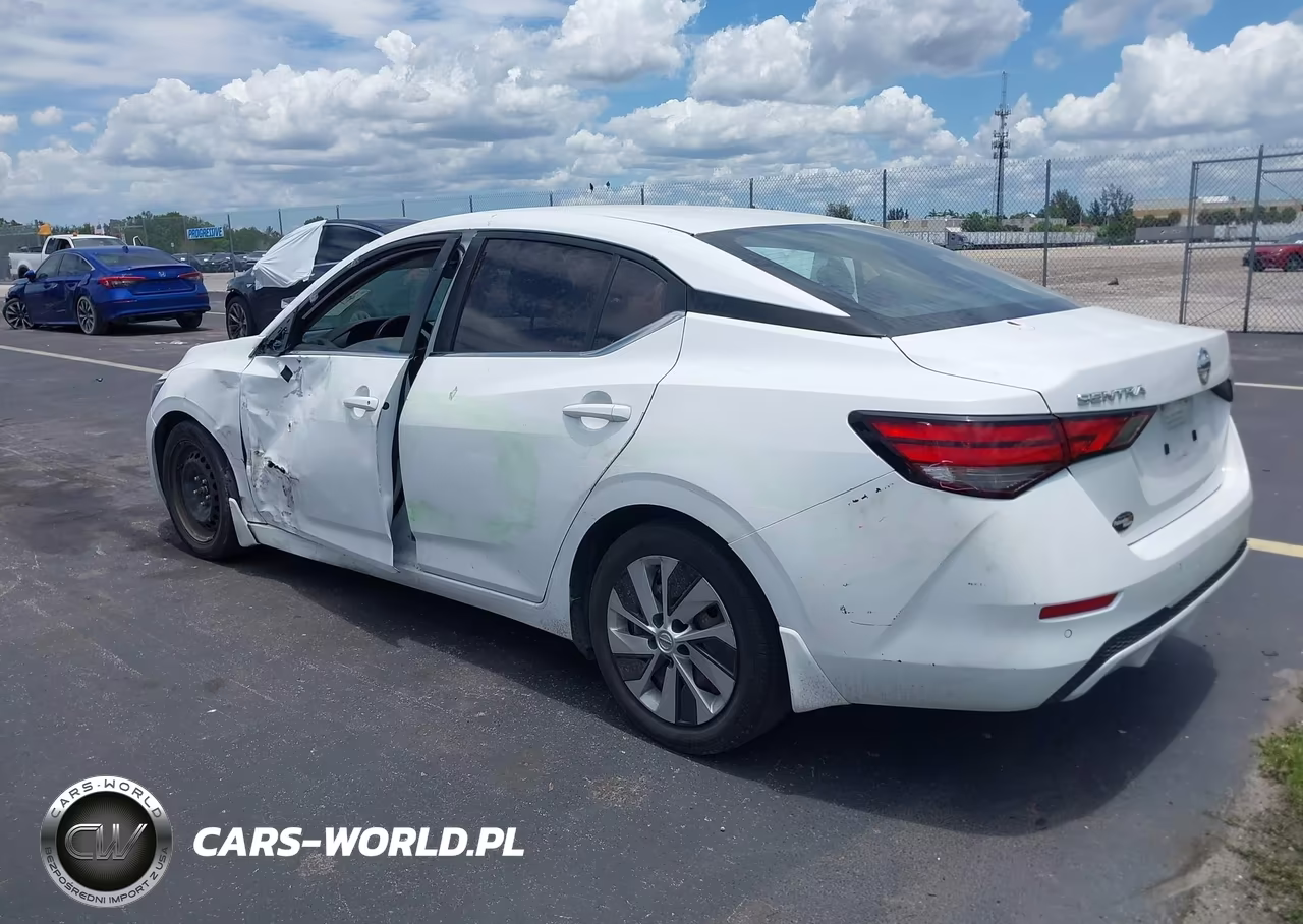 2020 Nissan Sentra S Xtronic Cvt VIN:3N1AB8BV5LY290268 - 3