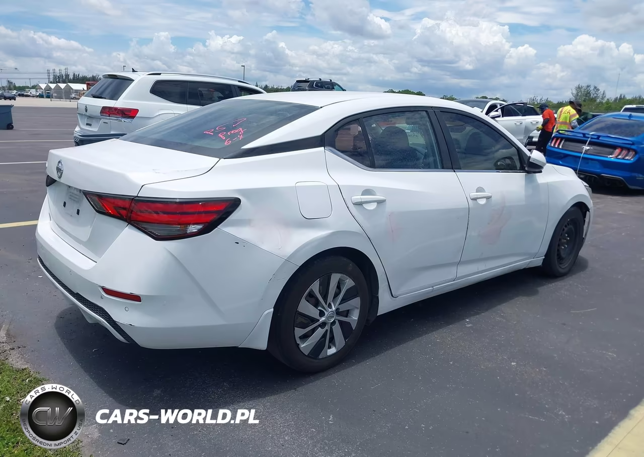 2020 Nissan Sentra S Xtronic Cvt VIN:3N1AB8BV5LY290268 - 4