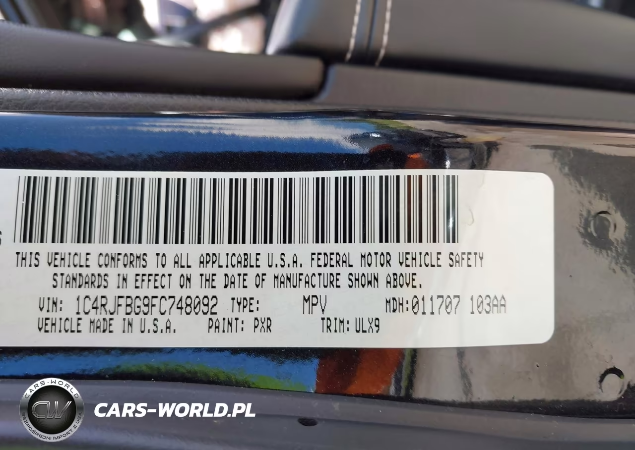 2015 Jeep Grand Cherokee Limited VIN:1C4RJFBG9FC748092 - 9