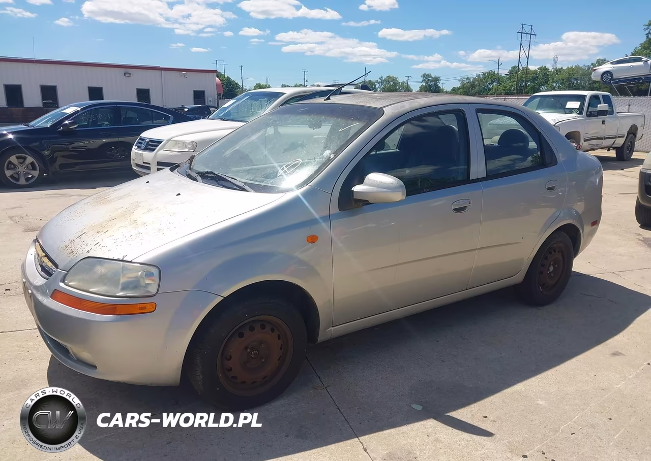 2004 Chevrolet Aveo VIN:KL1TD52624B255704 - 2
