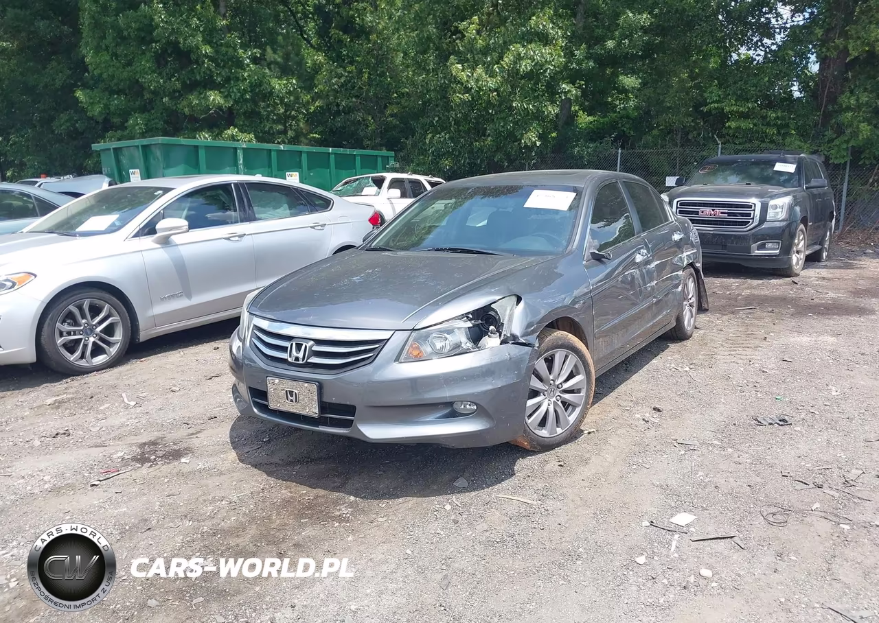 2012 Honda Accord 3.5 Ex-L VIN:1HGCP3F81CA016621 - 2