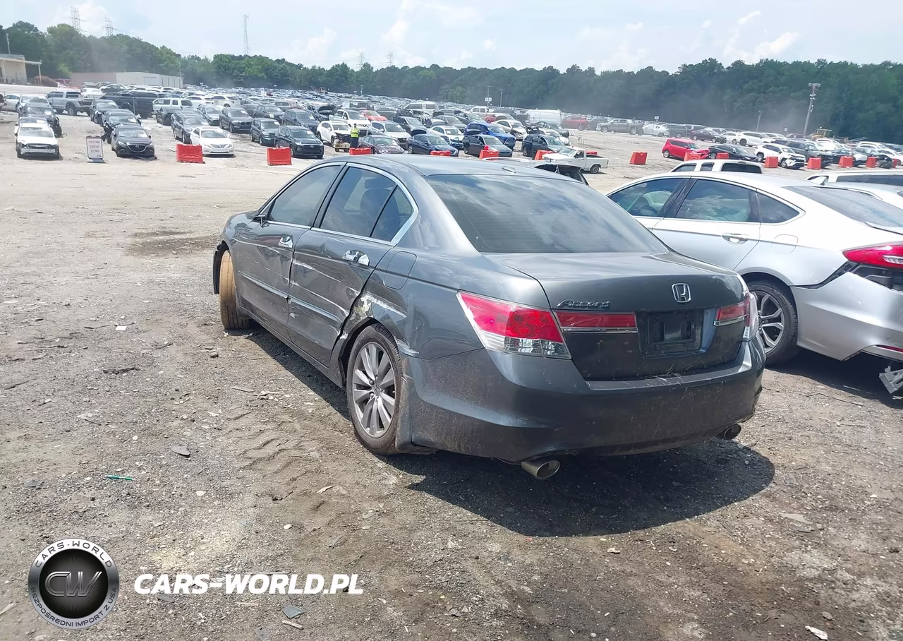2012 Honda Accord 3.5 Ex-L VIN:1HGCP3F81CA016621 - 3