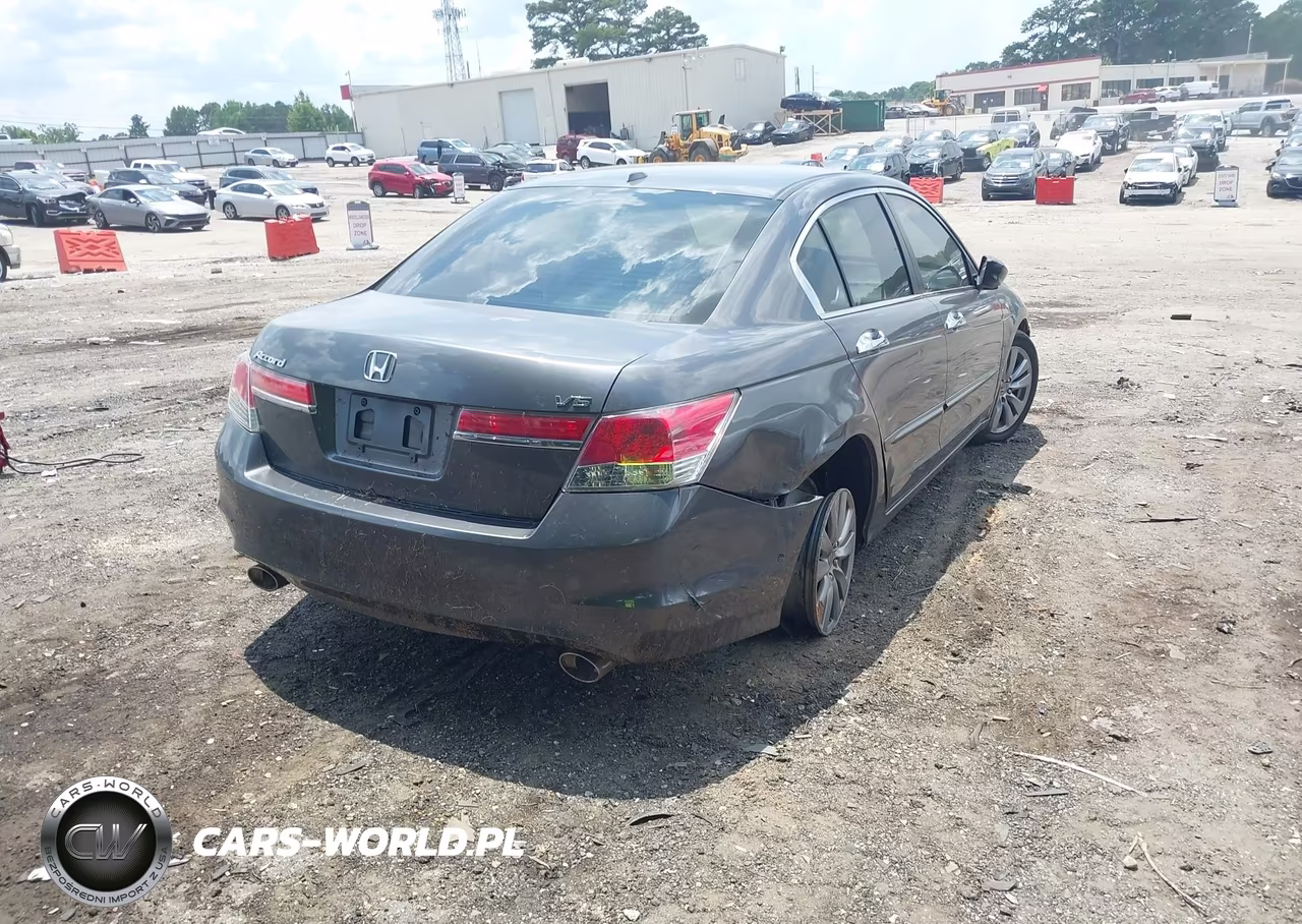 2012 Honda Accord 3.5 Ex-L VIN:1HGCP3F81CA016621 - 4