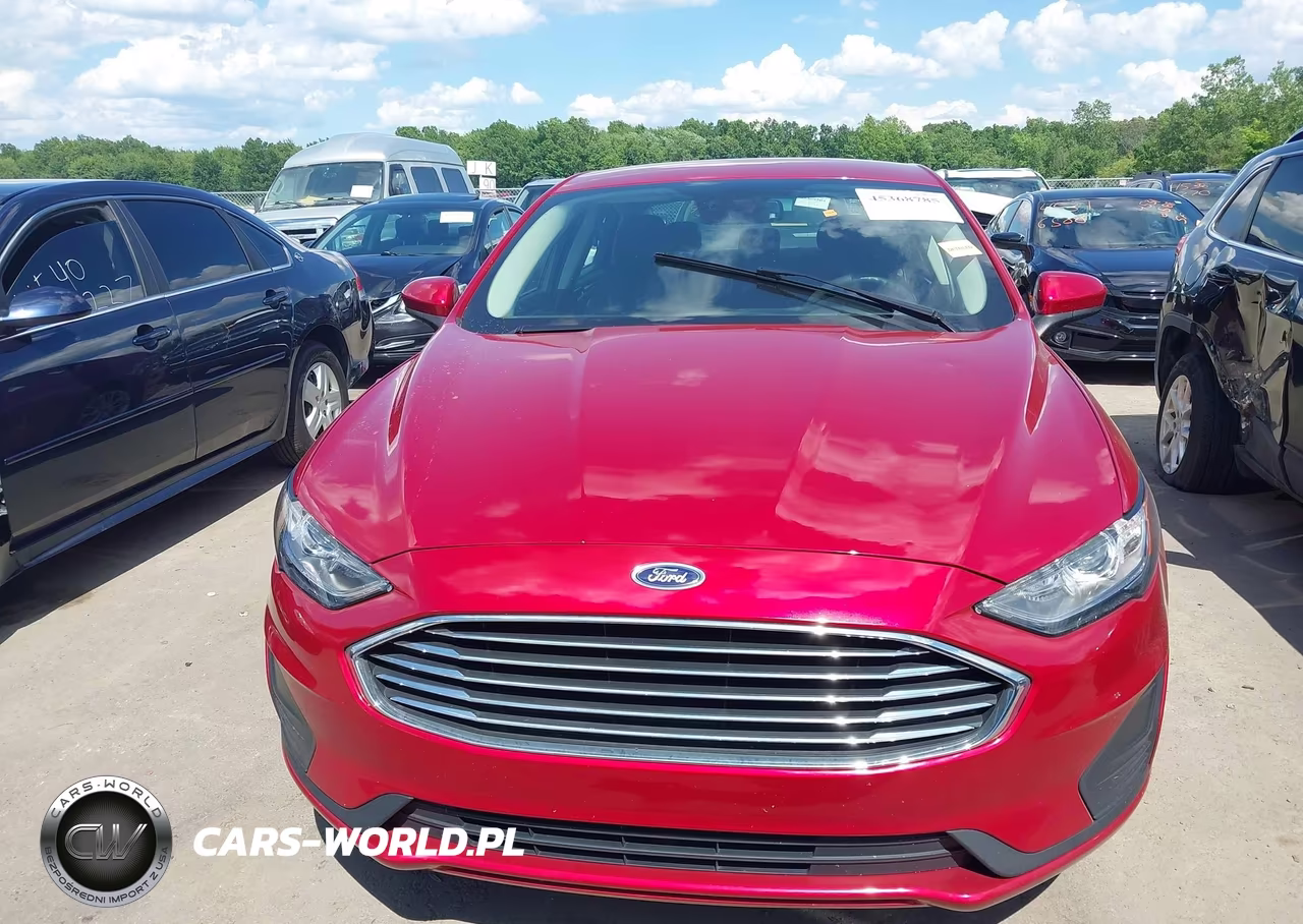 2020 Ford Fusion Hybrid Se VIN:3FA6P0LU3LR221266 - 12