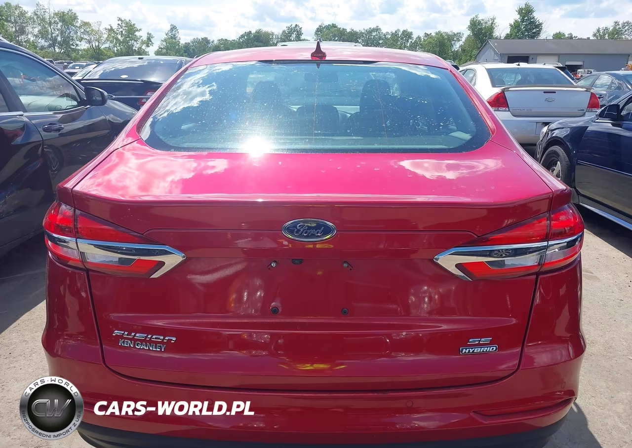 2020 Ford Fusion Hybrid Se VIN:3FA6P0LU3LR221266 - 16
