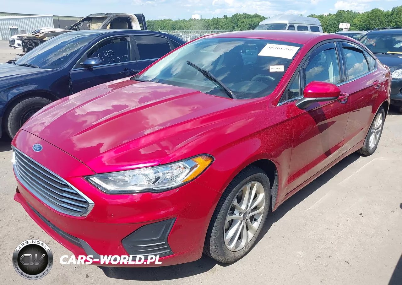 2020 Ford Fusion Hybrid Se VIN:3FA6P0LU3LR221266 - 2
