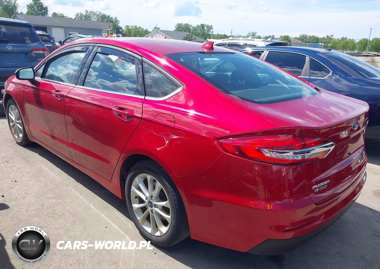 2020 Ford Fusion Hybrid Se VIN:3FA6P0LU3LR221266 - 3