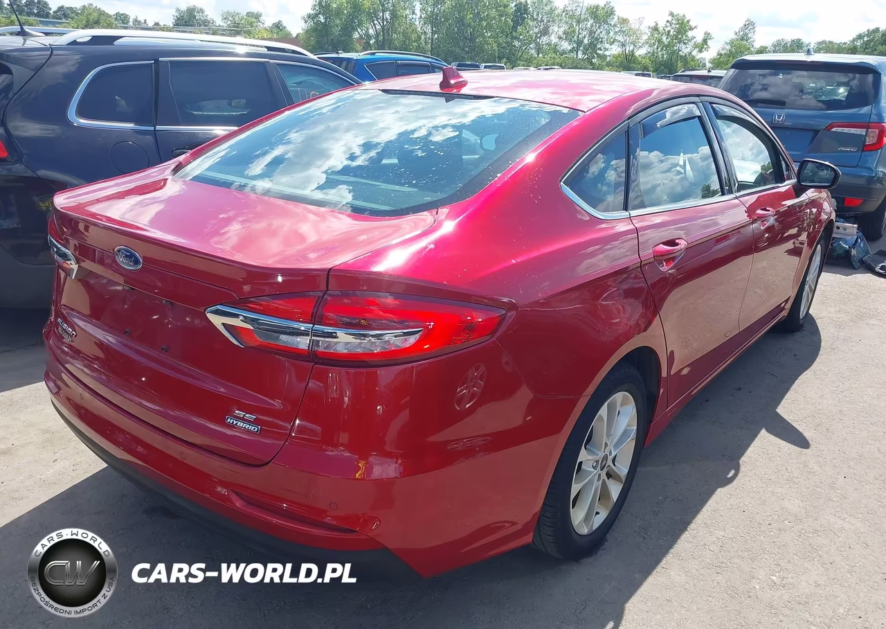 2020 Ford Fusion Hybrid Se VIN:3FA6P0LU3LR221266 - 4