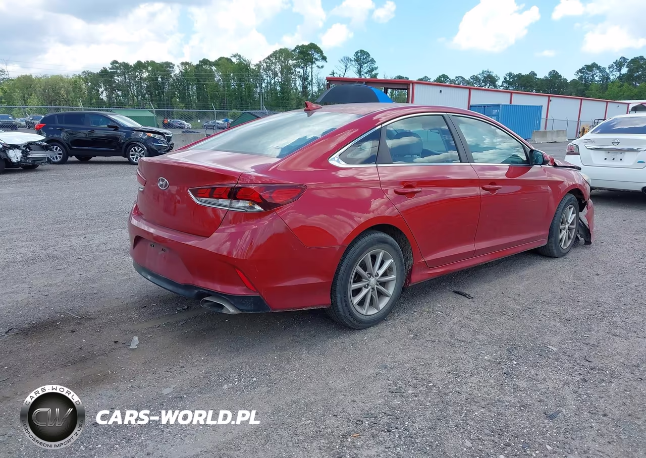 2018 Hyundai Sonata Se VIN:5NPE24AF5JH623483 - 4