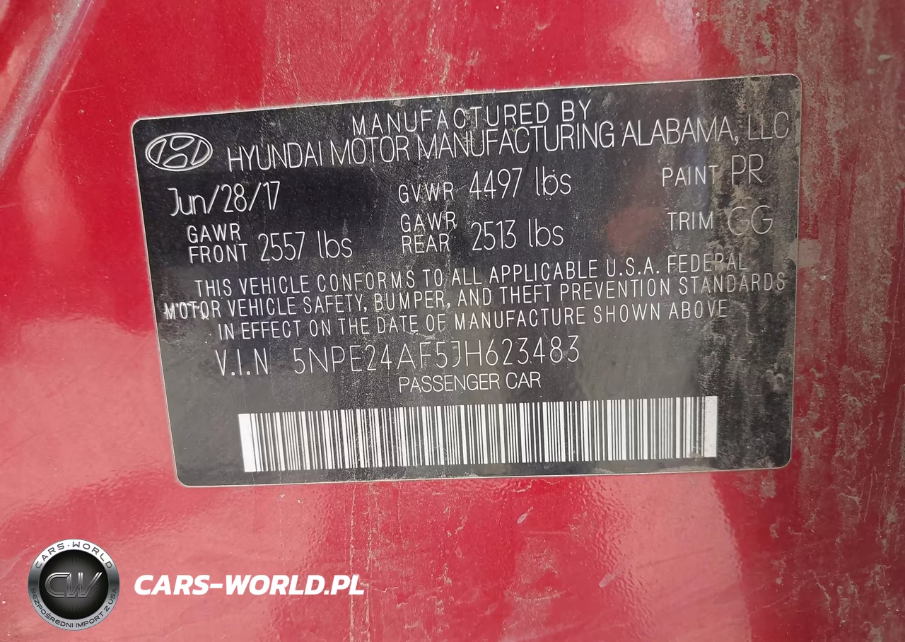 2018 Hyundai Sonata Se VIN:5NPE24AF5JH623483 - 9