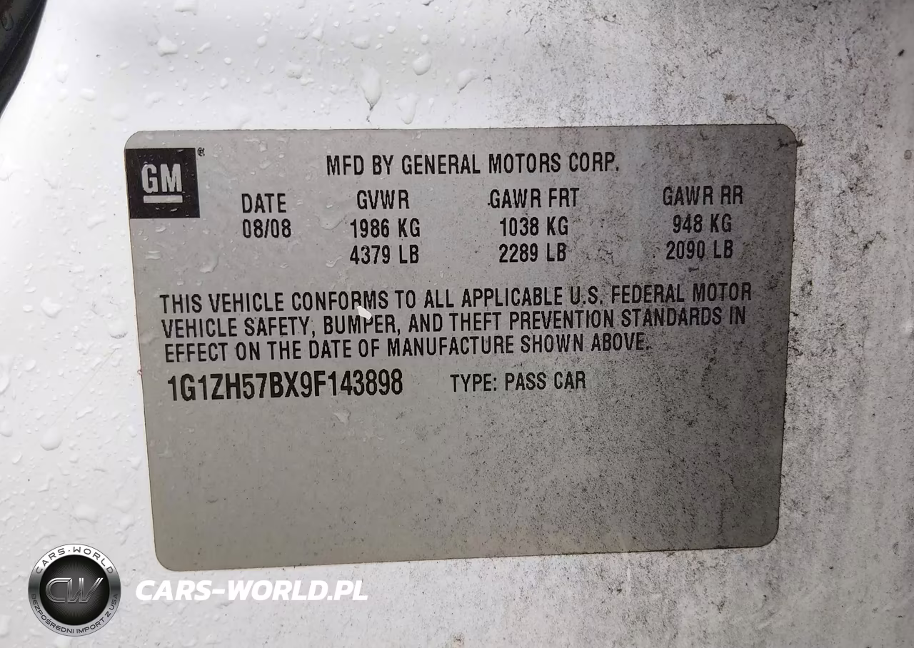 2009 Chevrolet Malibu Lt VIN:1G1ZH57BX9F143898 - 9