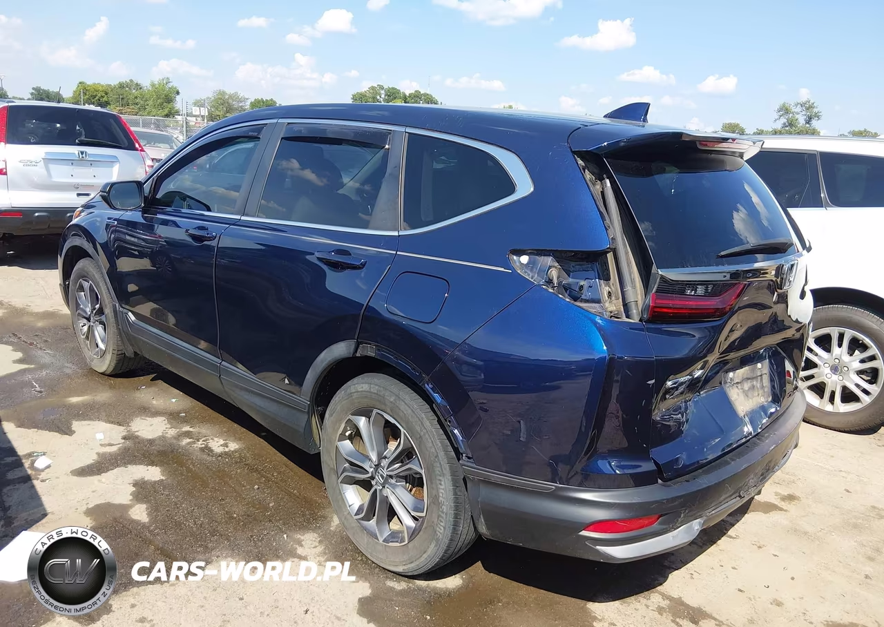 2022 Honda Cr-V Hybrid Ex-L VIN:5J6RT6H80NL054488 - 3