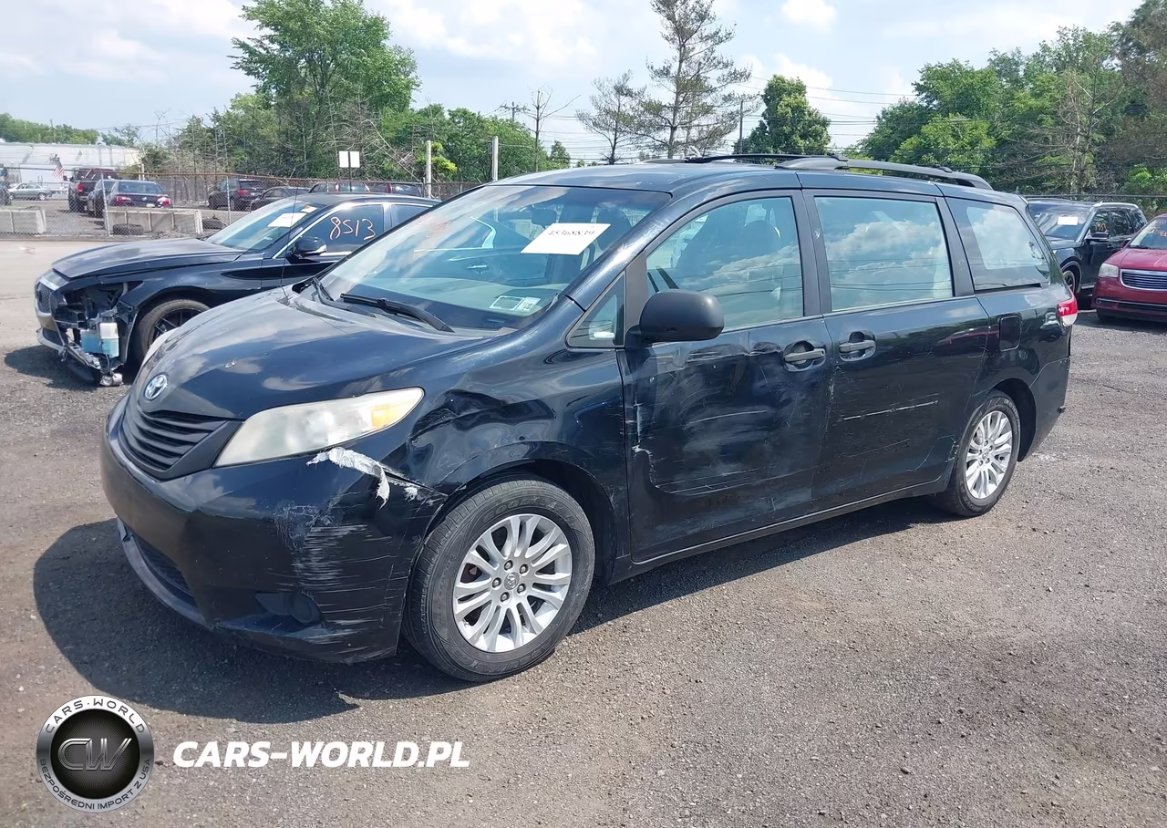 2011 Toyota Sienna Base V6 VIN:5TDZK3DC7BS015764 - 2