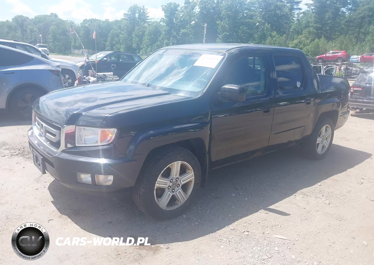2009 Honda Ridgeline Rtl VIN:5FPYK16529B107031 - 2