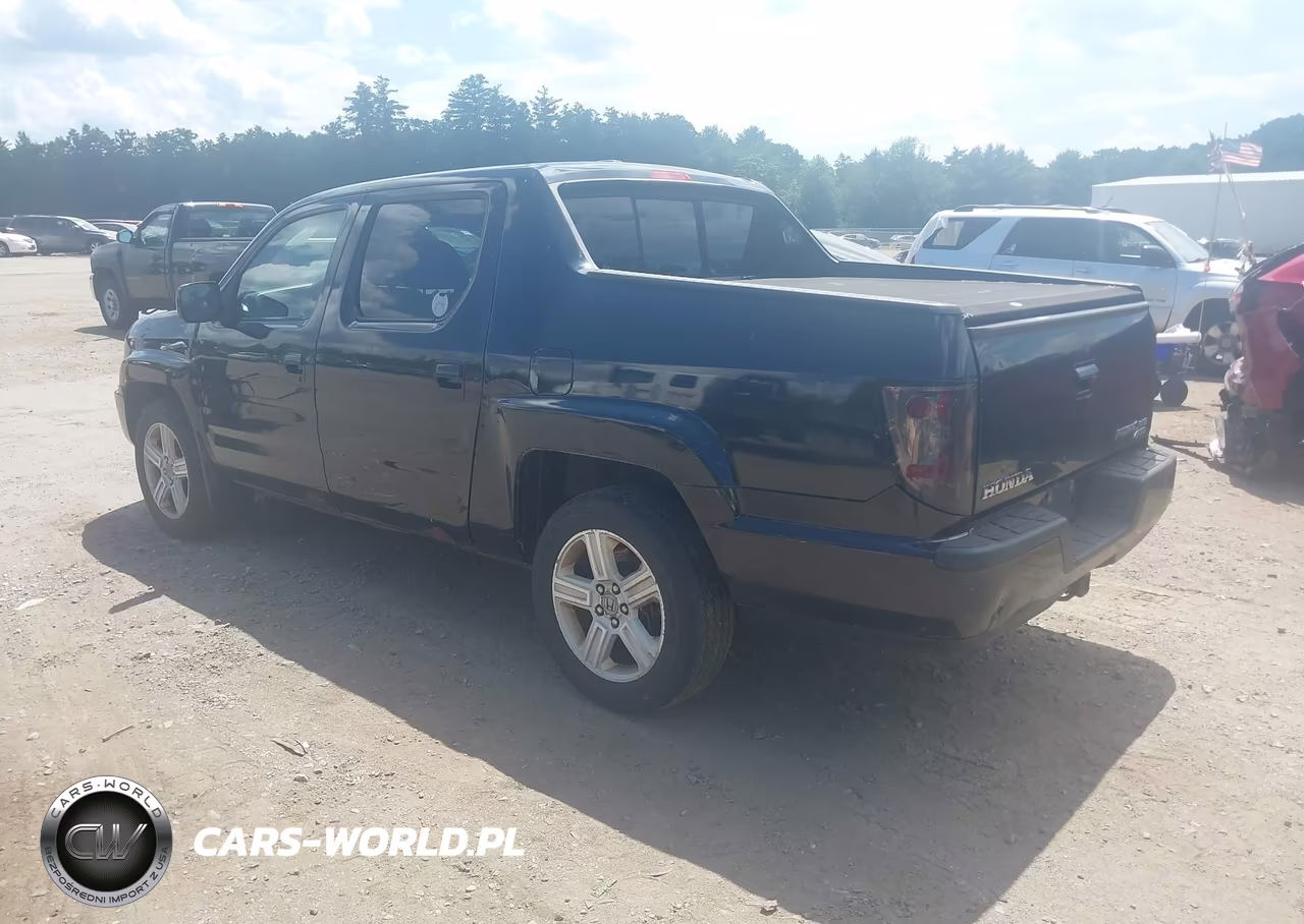 2009 Honda Ridgeline Rtl VIN:5FPYK16529B107031 - 3