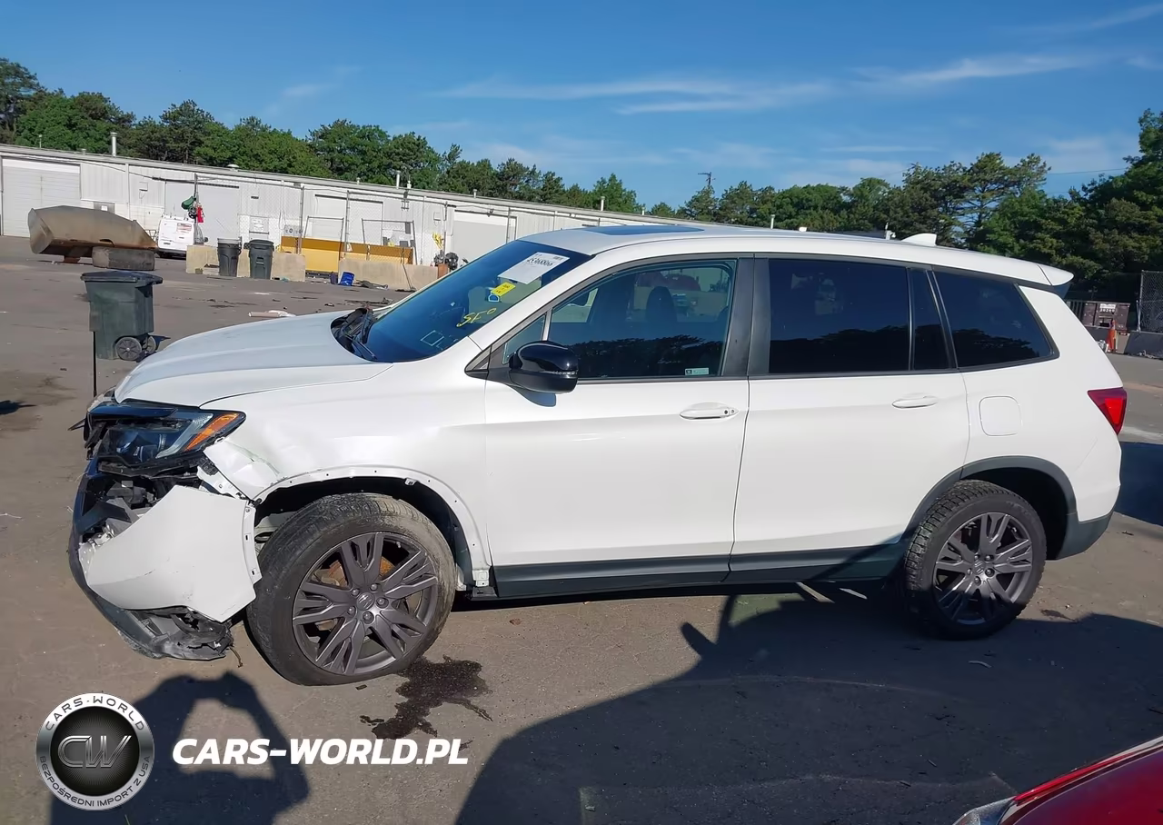 2021 Honda Passport Awd Ex-L VIN:5FNYF8H57MB041765 - 14